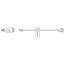 EXTENSION SET SM BORE NDL FREE, EACH, 100 EA