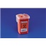 CONTAINER SHARPS 1 QT FLIP LID PHLEBOTOMY 100/CS
