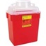 SHARPS CONT 6GAL RED 12/CS, EACH, 1 EA