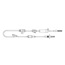 ADMIN SET 84N W/.2 MICRON FILT, EACH, 50 EA