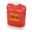 SHARPS CONTAINER 6.9QT 12/CS #305489