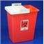 SHARPS CONTAINER RED 8 GAL W/H, EACH, 14 EA