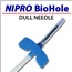 NEEDLE BIOHOLE DULL W/CAPICK, EACH, 50 EA